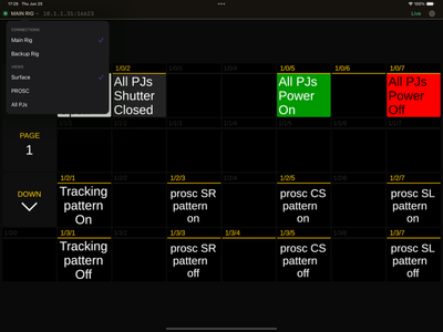 A mirrored Companion page rendered on iPad in landscape.